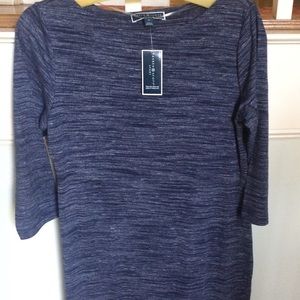 NEW Karen Scott Blue Dress